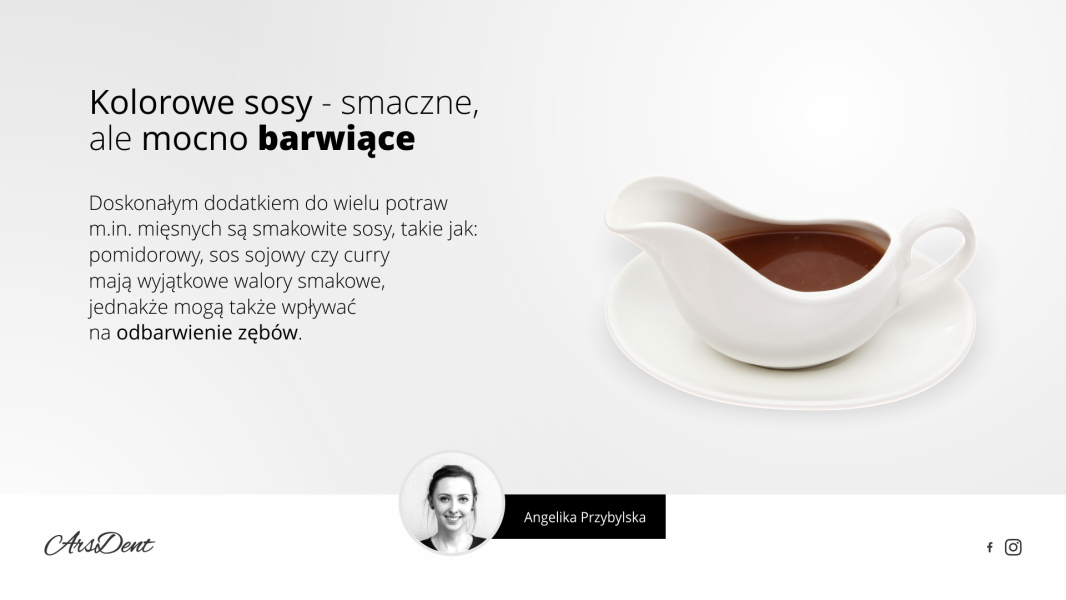 Aromatyczne Pyszne Sosy a ich wpływ na Kolor zębów